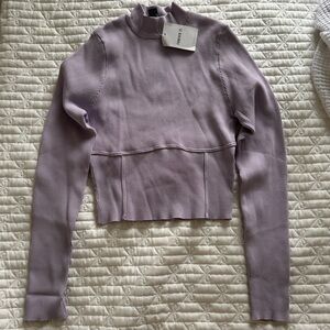 Forever 21 Lavender Long Sleeve Top